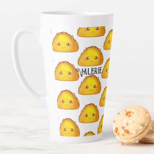 Mexikanisches Erdbeerriff - Hard Muschel Taco Milchtasse (Beispiel)