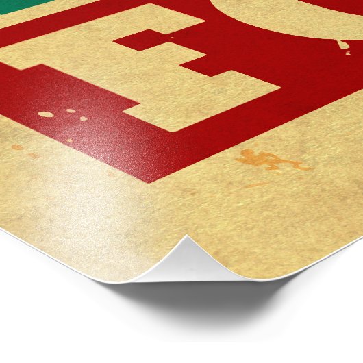 mexikanisches Essen Fotodruck (Ecke)