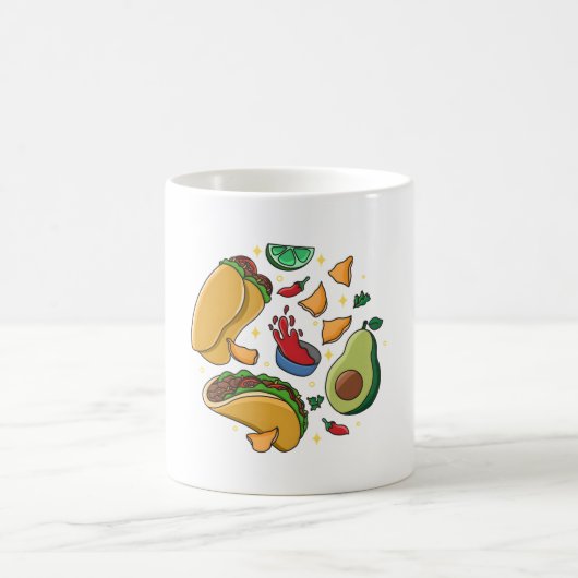 mexikanisches Essen Kaffeetasse (Mittel)