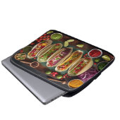 mexikanisches Essen Laptopschutzhülle (Vorne Knopf)