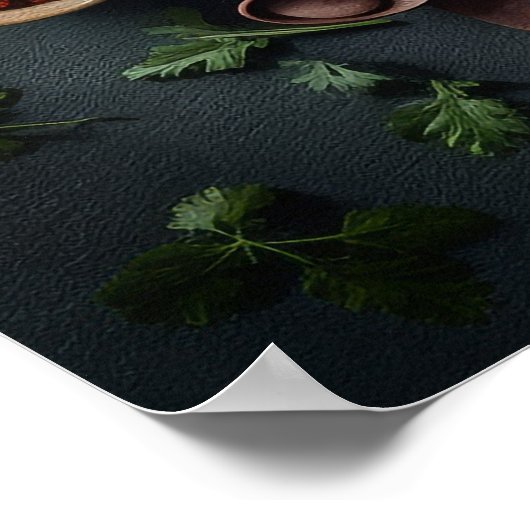 mexikanisches Essen Poster (Ecke)