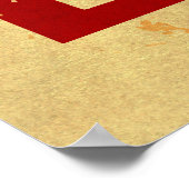 mexikanisches Essen Poster (Ecke)