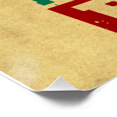 mexikanisches Essen Poster (Ecke)