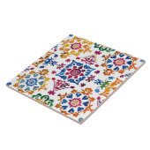 Mexikanisches farbiges Star Tile Fliese (Seite)