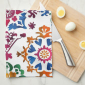 Mexikanisches farbiges Star Tile Geschirrtuch (Viertel Falte)