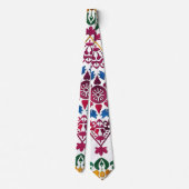 Mexikanisches farbiges Star Tile Krawatte (Rückseite)