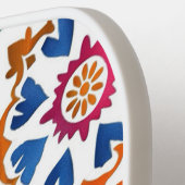 Mexikanisches farbiges Star Tile Pickleball Schläger (Linke Seite)