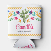 Mexikanisches Fiesta-Brautparty Cooler Dosenkühler (Rückseite)