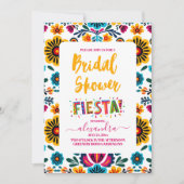 Mexikanisches Fiesta Brautparty Einladung (Vorderseite)