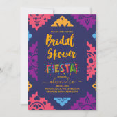 Mexikanisches Fiesta Brautparty Einladung (Vorderseite)