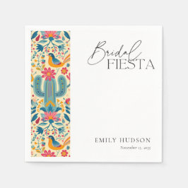 Mexikanisches Fiesta-Brautparty Serviette