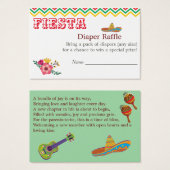 Mexikanisches Fiesta Charming Baby Dusche Windeln (Vorne & Hinten)
