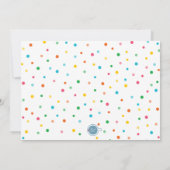 Mexikanisches Fiesta Geburtstags-Foto Einladung (Rückseite)