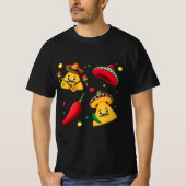 Mexikanisches Fiesta Herren T-Shirt (Vorderseite)