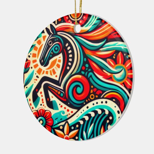 mexikanisches Fiesta Keramik Ornament (Links)