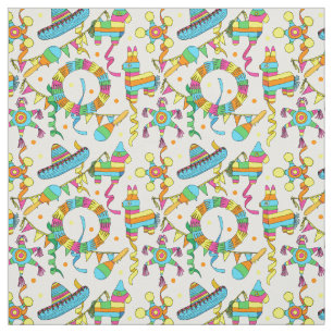 Mexikanisches Fiesta Kids Pinata Party Stoff