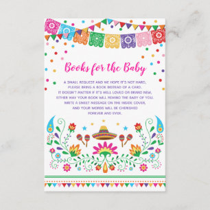 Mexikanisches Fiesta Little Senorita Baby Buchen Begleitkarte