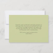 Mexikanisches Fiesta-Margarita-Brautparty Dankeskarte (Rückseite)