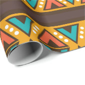 mexikanisches Fiesta-Muster-Party Geschenkpapier (Rolleneckpunkt)