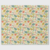 Mexikanisches Fiesta Niedlich Gemustert Geschenkpapier (Flach)