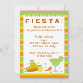 Mexikanisches Fiesta-Party Einladung (Vorderseite)