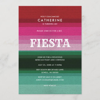 Mexikanisches Fiesta-Party Einladung