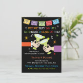 Mexikanisches Fiesta Probe Dinner Einladung (Stehend Vorderseite)