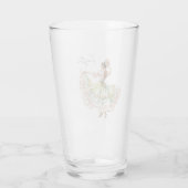 Mexikanisches Fiesta-Tanzkleid Glas (Rückseite)