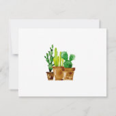 Mexikanisches Fiesta Time Kapsel Gästebuch Mitteilungskarte (Rückseite)