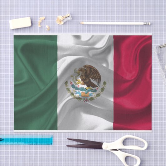 mexikanisches Flag-Papiers Seidenpapier (Handwerk)
