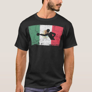 Mexikanisches Flag Patriotisches mexikanisches Pin T-Shirt