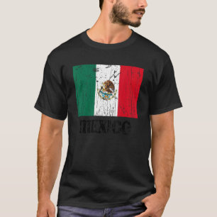 Mexikanisches Flaggenstaat T-Shirt