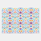 mexikanisches Folkloremuster Geschenkpapier Set (Vorderseite 2)