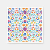 mexikanisches Folkloremuster Serviette (Vorderseite)