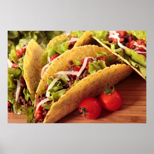 mexikanisches Food-Poster 2/3 Poster (Vorne)