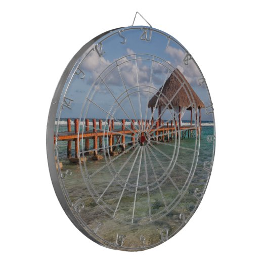 mexikanisches Gazebo Dartscheibe (Vorderseite Links)