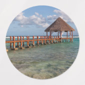 mexikanisches Gazebo Etiketten (Design 2)