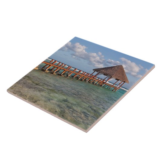 mexikanisches Gazebo Fliese (Seite)