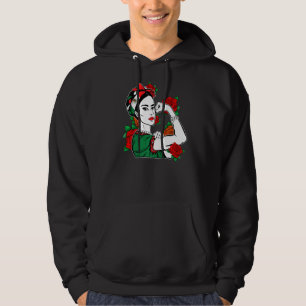 Mexikanisches Girl Unbrechbares Erbe Mexiko Flag G Hoodie