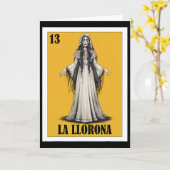 Mexikanisches Halloween- oder Cinco-De-Mayo-Design Karte (Gelbe Blume)