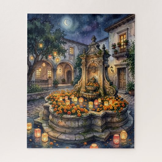 Mexikanisches Herbstpuzzle Puzzle (Vertikal)