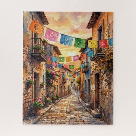Mexikanisches Herbstpuzzle Puzzle (Vertikal)