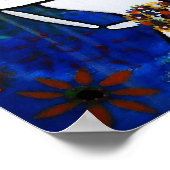 Mexikanisches Hochzeitskunstmalerei Poster (Ecke)