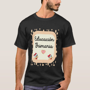 Mexikanisches Hühnchen Spanisch Grundschule Zurück T-Shirt