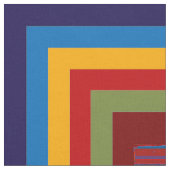 mexikanisches Huichol Garngemälde Peyote Design Stoff (Nahaufnahme)