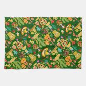 mexikanisches Ikonenmuster Geschirrtuch (Horizontal)