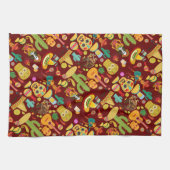 mexikanisches Ikonenmuster Geschirrtuch (Horizontal)