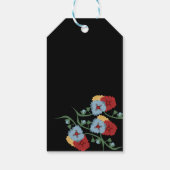 Mexikanisches Imitat Glitzer Festivaldots Hochzeit Geschenkanhänger (Rückseite)