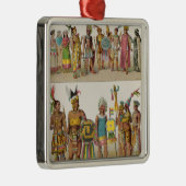 Mexikanisches Kleid Silbernes Ornament (Rechts)