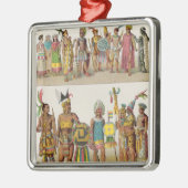 Mexikanisches Kleid Silbernes Ornament (Links)